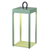 Telbix Sotra Rechargeable Table Lamp Green