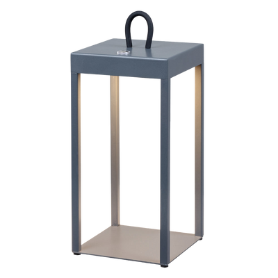 Telbix Sotra Rechargeable Table Lamp Grey