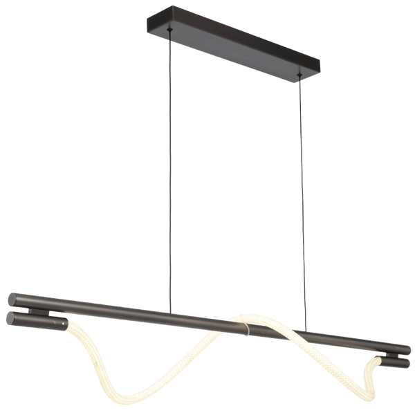 Telbix Taft 120cm Pendant Gunmetal