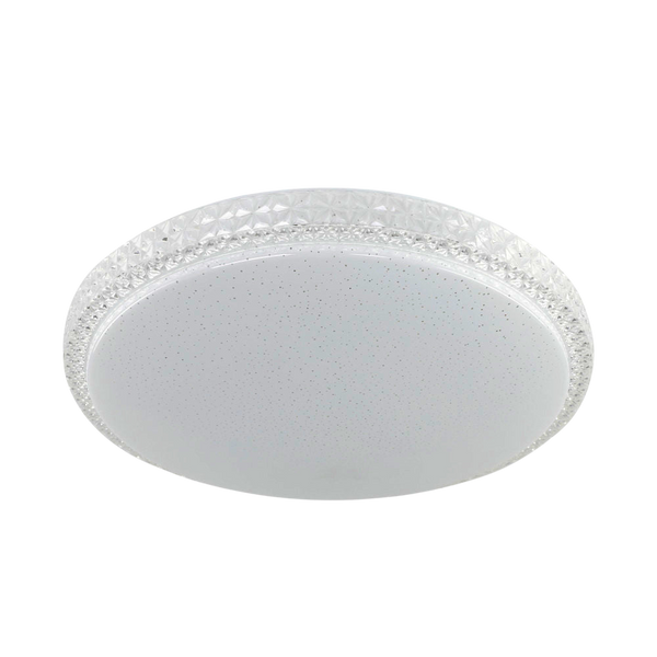 Telbix Tereza 40 30W Led Oyster 3CCT White Clear