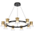 Telbix Tipico 9 Light Pendant Gold