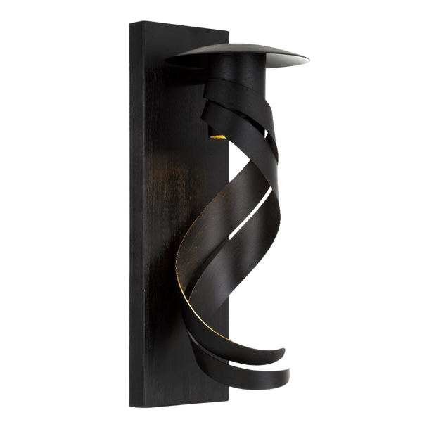 Telbix Tobera Exterior Wall Light Black Matt