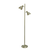 Telbix Torres 2 Floor Lamp Antique Brass