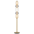 Telbix Torso Floor Lamp Brass