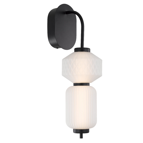Telbix Torso Wall Light Black