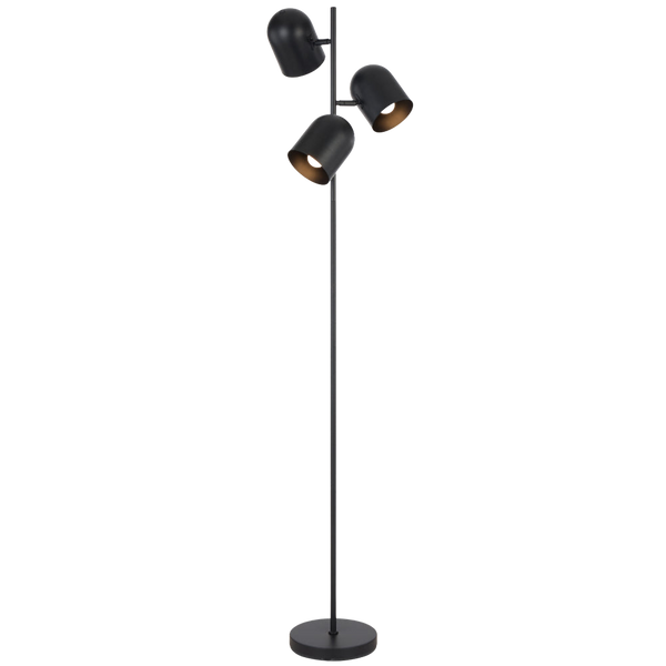 Telbix Turin Floor Lamp Black