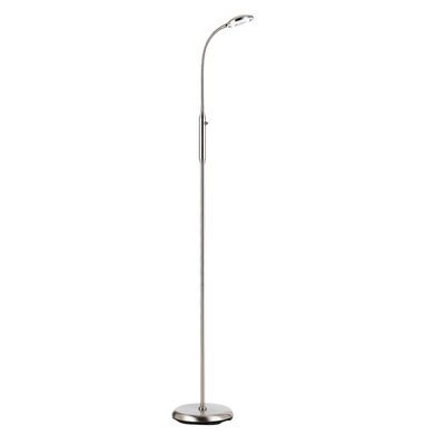 Telbix Tyler Led Floor Lamp Nickel