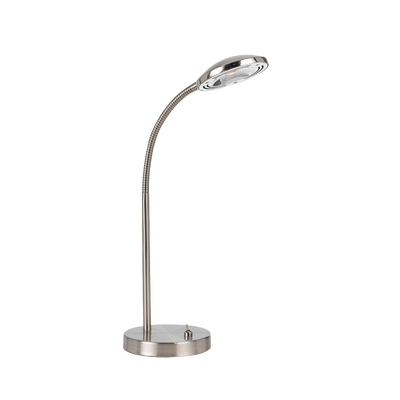 Telbix Tyler Led Desk Lamp Nickel