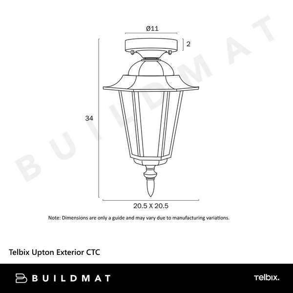 Telbix Upton Exterior CTC Black
