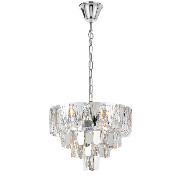 Telbix Valerie 40cm Pendant Chrome