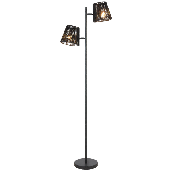 Telbix Valora Floor Lamp Black