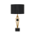 Telbix Vardo Table Lamp Black Antique Gold