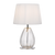 Telbix Veana Table Lamp Clear Ivory