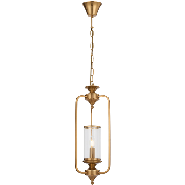 Telbix Velden 1 Light Pendant Copper