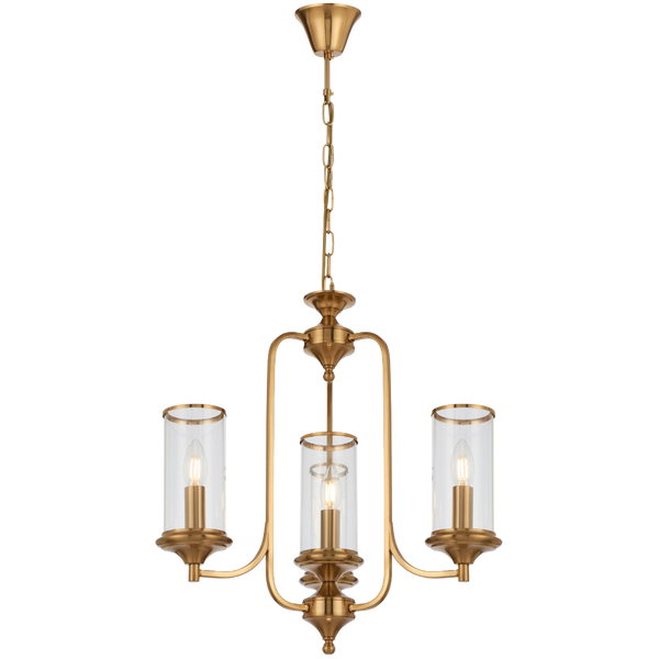 Telbix Velden 4 Light Pendant Copper