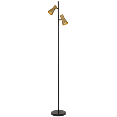 Telbix Verik Floor Lamp Brass