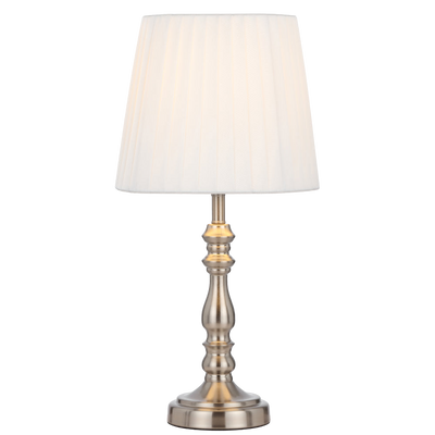 Telbix Vida Table Lamp Nickel