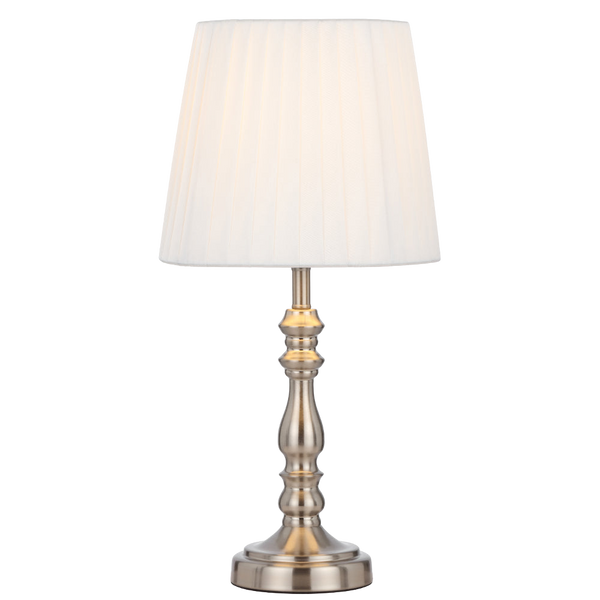 Telbix Vida Table Lamp Nickel