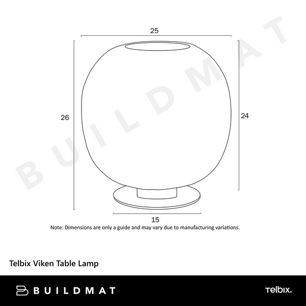 Telbix Viken Table Lamp Opal