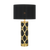 Telbix Vilma Ceramic Table Lamp Black
