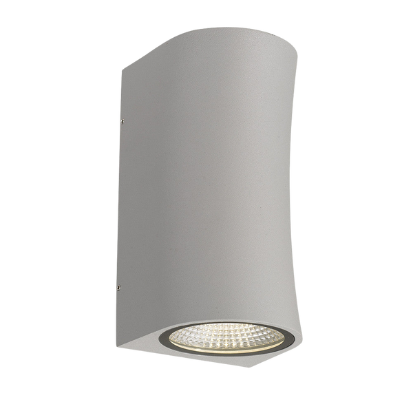 Telbix Vita EX2 Wall Light Silver