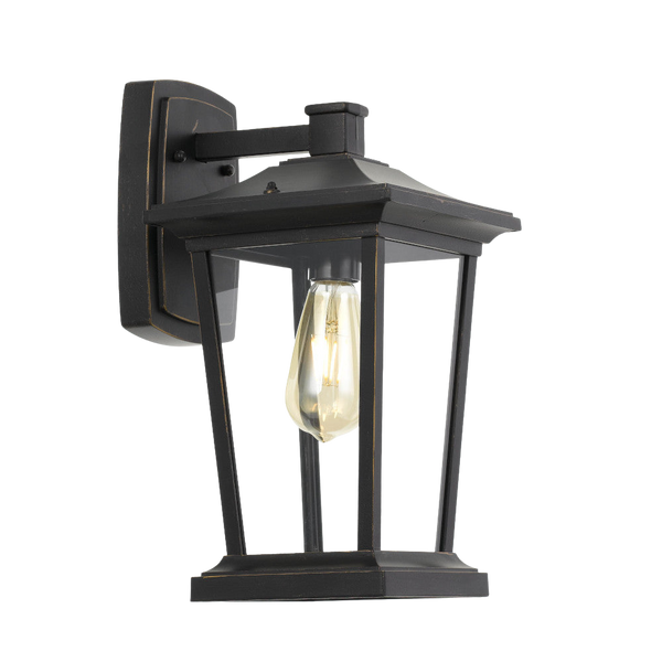 Telbix Walton Exterior Wall Light Black