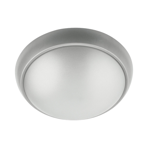 Telbix Wynn 8W Led Round Bunker Silver