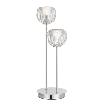 Telbix Zaha 2 Table Lamp Chrome