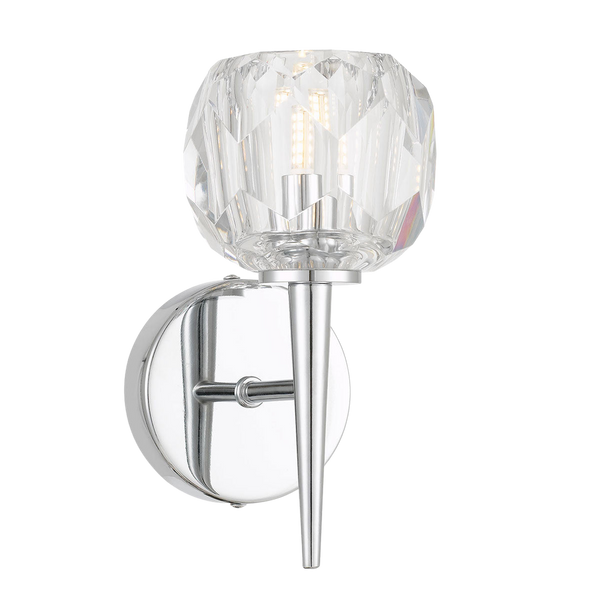 Telbix Zaha 1 Wall Light Chrome