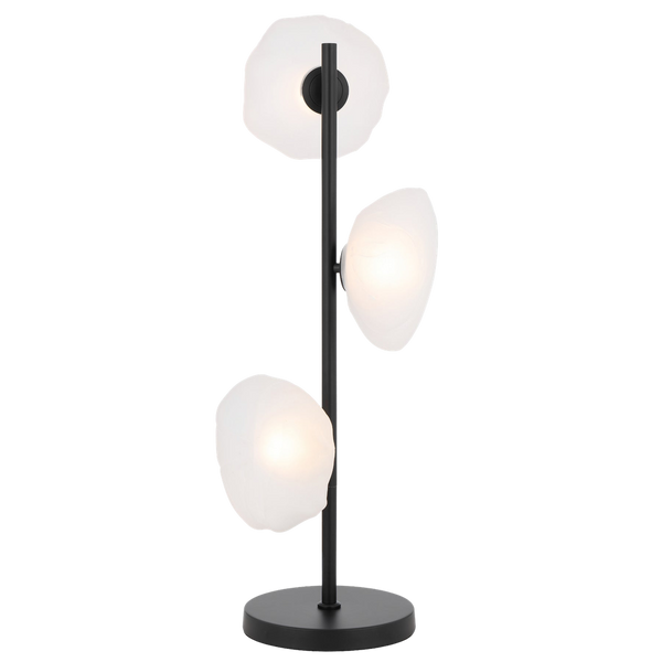 Telbix Zecca 3 Light Table Lamp Black