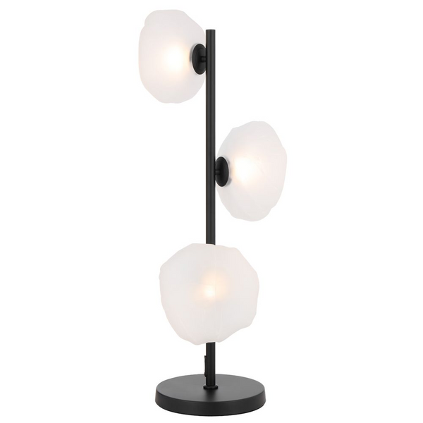 Telbix Zecca 3 Light Table Lamp Black