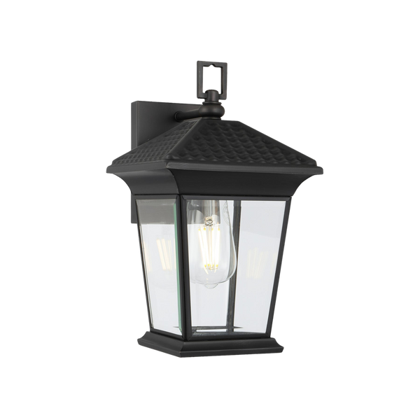 Telbix Zeldin 32 Exterior Wall Bracket Black