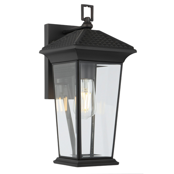 Telbix Zeldin 40 Exterior Wall Bracket Black