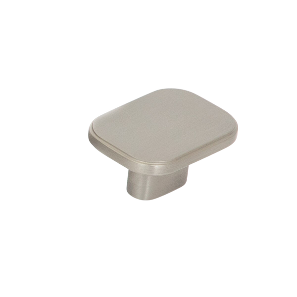 Momo Handles Momo Aspen Solid Brass Knob 40mm Dull Brushed Nickel