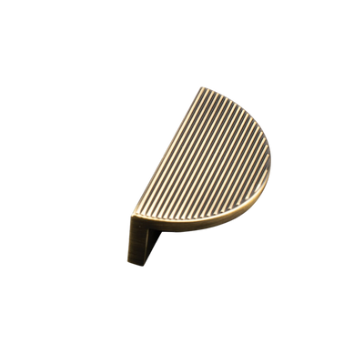 Momo Handles Momo Barrington Eclipse Ribbed 64mm Dark Brushed Brass