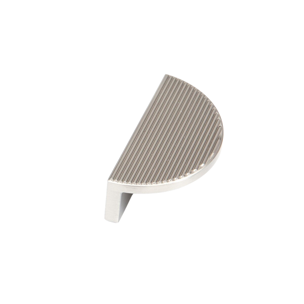 Momo Handles Momo Barrington Eclipse Ribbed 64mm Dull Brushed Nickel