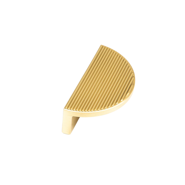 Momo Handles Momo Barrington Eclipse Ribbed 64mm Matte Brass