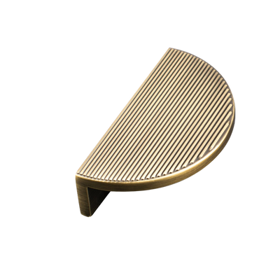 Momo Handles Momo Barrington Eclipse Ribbed 96mm Dark Brushed Brass
