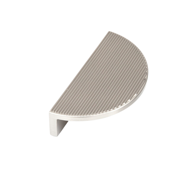 Momo Handles Momo Barrington Eclipse Ribbed 96mm Dull Brushed Nickel