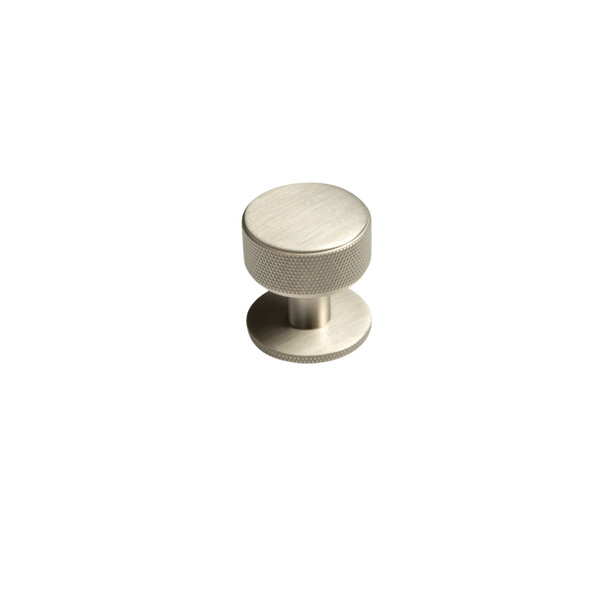Momo Handles Momo Belgravia Solid Brass Round Knob 35mm Dull Brushed Nickel