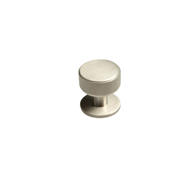 Momo Handles Momo Belgravia Solid Brass Round Knob 35mm Dull Brushed Nickel
