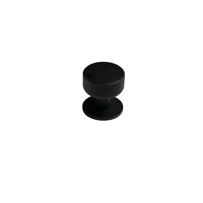 Momo Handles Momo Belgravia Solid Brass Round Knob 35mm Matte Black