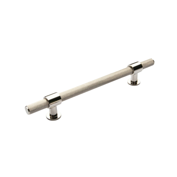 Momo Handles Momo Belgravia Solid Brass Bar Pull 160mm Polished Nickel