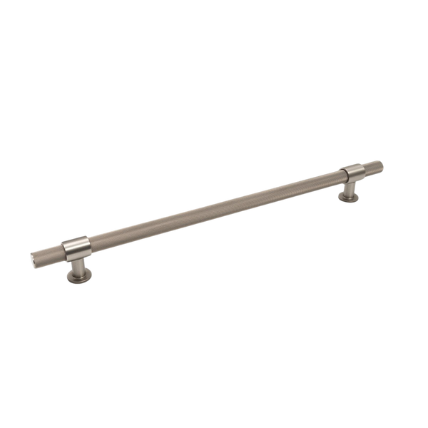 Momo Handles Momo Belgravia 416mm Solid Brass  Appliance Pull Dull Brushed Nickel