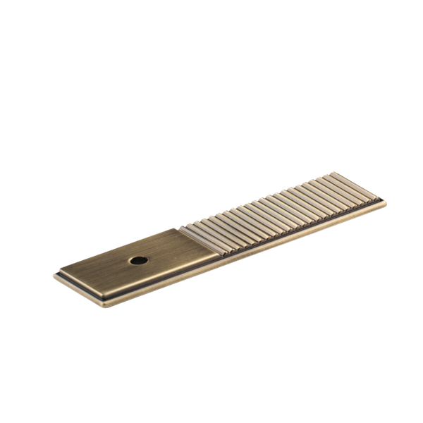 Momo Handles Momo Barrington Knob Backplate 32mm Dark Brushed Brass