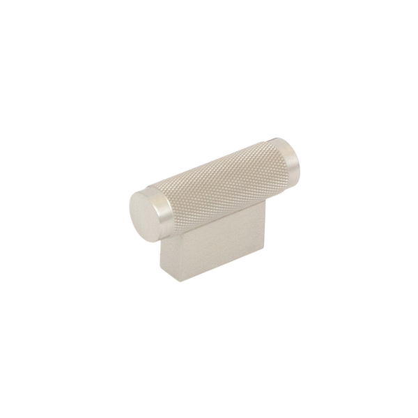 Momo Handles Momo Brighton Solid Brass T Knob 50mm Dull Brushed Nickel