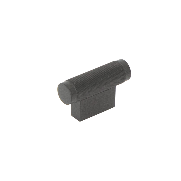 Momo Handles Momo Brighton Solid Brass T Knob 50mm Matte Black