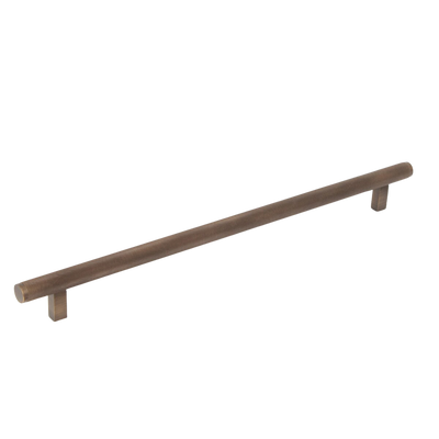 Momo Handles Momo Bellevue Solid Brass Knurled Appliance Pull 416mm Bronze
