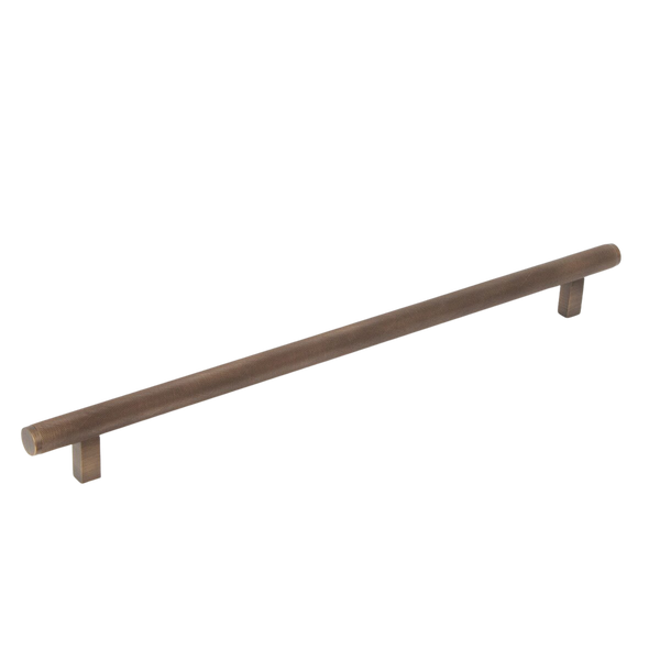 Momo Handles Momo Bellevue Solid Brass Knurled Appliance Pull 416mm Bronze