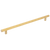 Momo Handles Momo Bellevue Solid Brass Knurled Appliance Pull 416mm Brushed Satin Brass